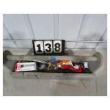 Wood Tool Box with Plumbing Tools