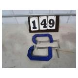 Irwin 4" C-Clamps