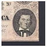 1864 $20 Confederate States of America Civil War Banknote T-67 (Richmond, VA) - Circulated
