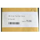 Sealed 1961 U.S. Mint Silver Proof Set 5 Coins (90% Silver) Philadelphia