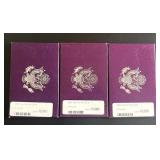 Sealed U.S. Mint Clad Proof Coin Sets - 1987-S / 1988-S / 1989-S