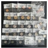 Sealed Uncirculated Coin Lot - Dollars, Quarters, Dimes, Nickels, and Pennies