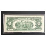 1963 $2 Red Seal Banknote (Crisp Uncirculated)