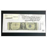 1957B $1 Blue Seal Silver Certificate (Crisp Uncirculated)