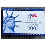 2005 U.S. Mint Proof Set with COA