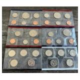 U.S. Mint Uncirculated Coin Sets - 1998 & 1999