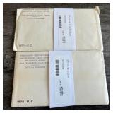 U.S. Mint Uncirculated Coin Sets - 1970 & 1971