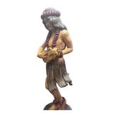 LLR - Vintage Sailor Jerry Spiced Navy Rum Hula Girl Store Display Statue LLR - Vintage Sailor Jerry Spiced Navy Rum Hula Girl Store Display Statue