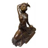 LLR - Vintage Art Deco 'Clara' Bronze Sculpture Attributed to Demetre Chiparus LLR - Vintage Art Deco 'Clara' Bronze Sculpture Attributed to Demetre Chiparus