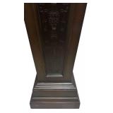 RR -Ornate Dark Metal Pedestal RR -Ornate Dark Metal Pedestal