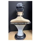 LLR - Sharon Sherrod Vintage- Style Art Deco Flapper Mannequin Head LLR - Sharon Sherrod Vintage- Style Art Deco Flapper Mannequin Head