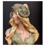 LLR - Theodora Art Nouveau Bust Sculpture in the style of Goldscheider LLR - Theodora Art Nouveau Bust Sculpture in the style of Goldscheider