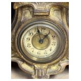 LLR - Antique Art Nouveau Ansonia Mantel Clock with Fairy Figurine LLR - Antique Art Nouveau Ansonia Mantel Clock with Fairy Figurine
