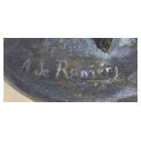 LLR - Antique French Spelter Figural Frileuse Lamp - Aristide De Ranieri French Spelter Figure LLR - Antique French Spelter Figural Frileuse Lamp - Aristide De Ranieri French Spelter Figure