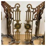 LLR - Pair of Vintage Brass Art Deco Light Fixtures LLR - Pair of Vintage Brass Art Deco Light Fixtures