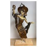 LLR - Vintage Sophisticated Art Deco Style Female Figurine LLR - Vintage Sophisticated Art Deco Style Female Figurine