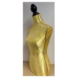 LLR - Dress Form Mannequin with Damask Fabric - Decorative Display LLR - Dress Form Mannequin with Damask Fabric - Decorative Display