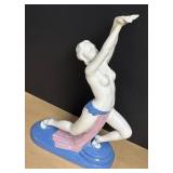 Moriyama Ceramic Art Deco Dancer Sculpture Moriyama Ceramic Art Deco Dancer Sculpture