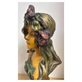 LLR - 'Iris' Art Nouveau Bust by Emmanuel Villanis LLR - 'Iris' Art Nouveau Bust by Emmanuel Villanis