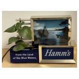 LLR - Vintage Hamm's Beer Lamp - From the Land of Sky Blue Waters Sign LLR - Vintage Hamm's Beer Lamp - From the Land of Sky Blue Waters Sign