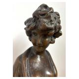 LLR - 'La Petite Dhaussy' Bronze Sculpture by Maurice Milliere LLR - 'La Petite Dhaussy' Bronze Sculpture by Maurice Milliere