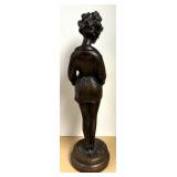 LLR - 'La Petite Dhaussy' Bronze Sculpture by Maurice Milliere LLR - 'La Petite Dhaussy' Bronze Sculpture by Maurice Milliere