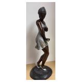 LLR - Vintage Dancing Lady Art Deco Sculpture LLR - Vintage Dancing Lady Art Deco Sculpture
