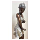 LLR - Vintage Dancing Lady Art Deco Sculpture LLR - Vintage Dancing Lady Art Deco Sculpture