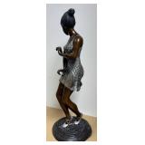 LLR - Vintage Dancing Lady Art Deco Sculpture LLR - Vintage Dancing Lady Art Deco Sculpture