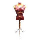 LLR - Vintage Channel Crossing 1935 Women's Tournament Mannequin Bust on Stand LLR - Vintage Channel Crossing 1935 Women's Tournament Mannequin Bust on Stand
