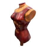 LLR - Vintage Channel Crossing 1935 Women's Tournament Mannequin Bust on Stand LLR - Vintage Channel Crossing 1935 Women's Tournament Mannequin Bust on Stand