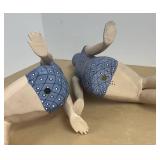LLR - Two Decorative Bathing Beauty Ceramic Sculptures LLR - Two Decorative Bathing Beauty Ceramic Sculptures