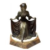 RR - Le Menuet - Art Nouveau Sculpture by Leo Laporte-Blairsy RR - Le Menuet - Art Nouveau Sculpture by Leo Laporte-Blairsy