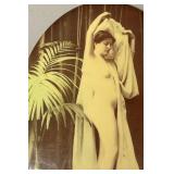 LLR - Vintage Nude Study Pin Back LLR - Vintage Nude Study Pin Back
