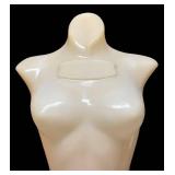 RR - Mannequin Torso - 36-Inch Tall Cream Plastic Female Form RR - Mannequin Torso - 36-Inch Tall Cream Plastic Female Form