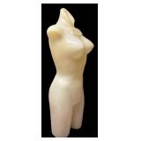 RR - Mannequin Torso - 36-Inch Tall Cream Plastic Female Form RR - Mannequin Torso - 36-Inch Tall Cream Plastic Female Form