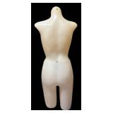 RR - Mannequin Torso - 36-Inch Tall Cream Plastic Female Form RR - Mannequin Torso - 36-Inch Tall Cream Plastic Female Form