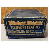 LLR - Vintage Western Electric No. 1002-C Telephone Headset - 2,200 Ohms LLR - Vintage Western Electric No. 1002-C Telephone Headset - 2,200 Ohms