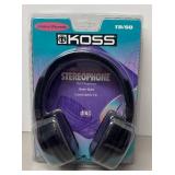 RR - Three Sets of New Headphones including Sony MDR-410LP Headphones & Koss TD/60 & Panasonic RP-HT45 RR - Three Sets of New Headphones including Sony MDR-410LP Headphones & Koss TD/60 & Panasonic RP-HT45