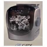 RR - New GPX TVP2 Portable Television 5in Black & White AM-FM Radio - Three-Way Power RR - New GPX TVP2 Portable Television 5in Black & White AM-FM Radio - Three-Way Power