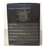 RR - New GPX TVP2 Portable Television 5in Black & White AM-FM Radio - Three-Way Power RR - New GPX TVP2 Portable Television 5in Black & White AM-FM Radio - Three-Way Power