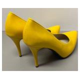 RR - Sassy Yellow High Heel Shoes - Size 43 RR - Sassy Yellow High Heel Shoes - Size 43