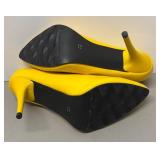 RR - Sassy Yellow High Heel Shoes - Size 43 RR - Sassy Yellow High Heel Shoes - Size 43