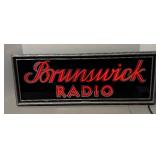 RR - Vintage Brunswick Radio Neon Advertising Sign RR - Vintage Brunswick Radio Neon Advertising Sign