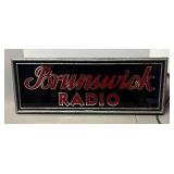 RR - Vintage Brunswick Radio Neon Advertising Sign RR - Vintage Brunswick Radio Neon Advertising Sign