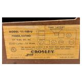 RR - Vintage Crosley Bullseye Radio RR - Vintage Crosley Bullseye Radio