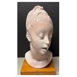 O - Domenico Matteucci Ceramic Bust O - Domenico Matteucci Ceramic Bust