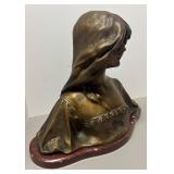 O - Art Nouveau Bust by Affortuanato Gory O - Art Nouveau Bust by Affortuanato Gory