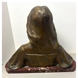 O - Art Nouveau Bust by Affortuanato Gory O - Art Nouveau Bust by Affortuanato Gory