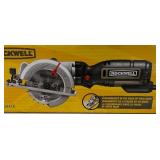 O - New Rockwell RK3441K 4-1/2 in Compact Circular Saw with Blades O - New Rockwell RK3441K 4-1/2 in Compact Circular Saw with Blades